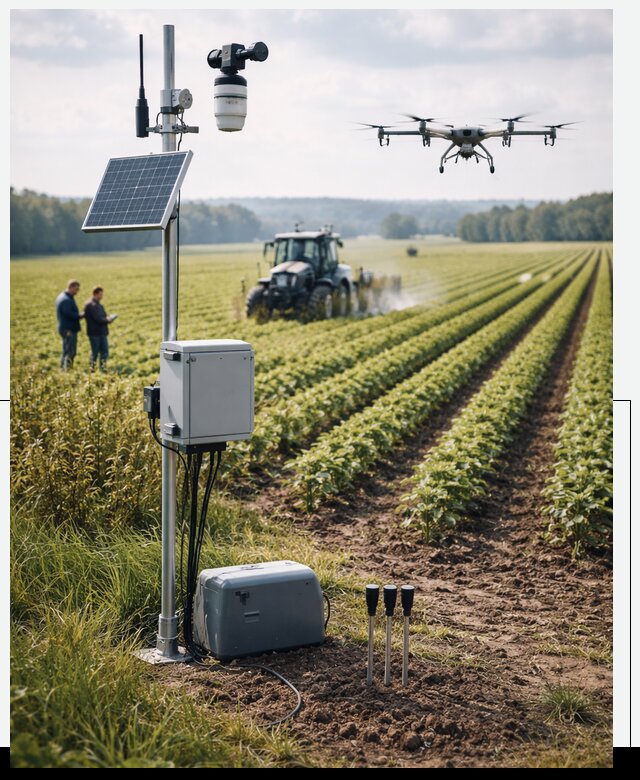 Разработка IoT мониторинга полей в Ханты-Мансийске от 8678 р. | АвикейХнт